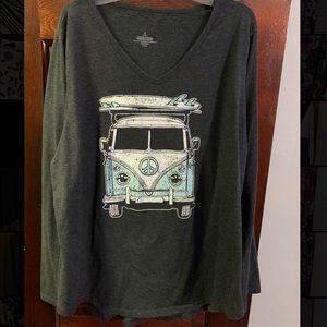 ❄️4/$20! Hippie bus long sleeve